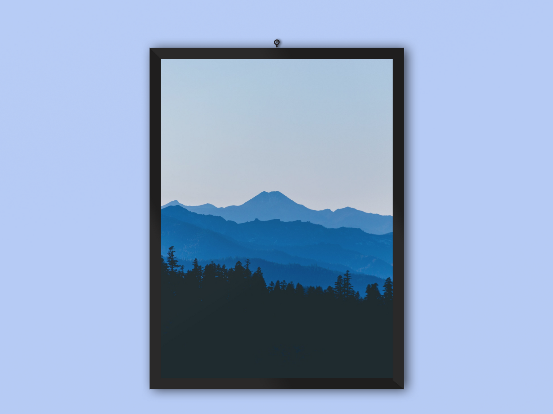Blue Nature Frame