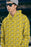 Cute Yellow Pattern Men Sublimation Hoodie