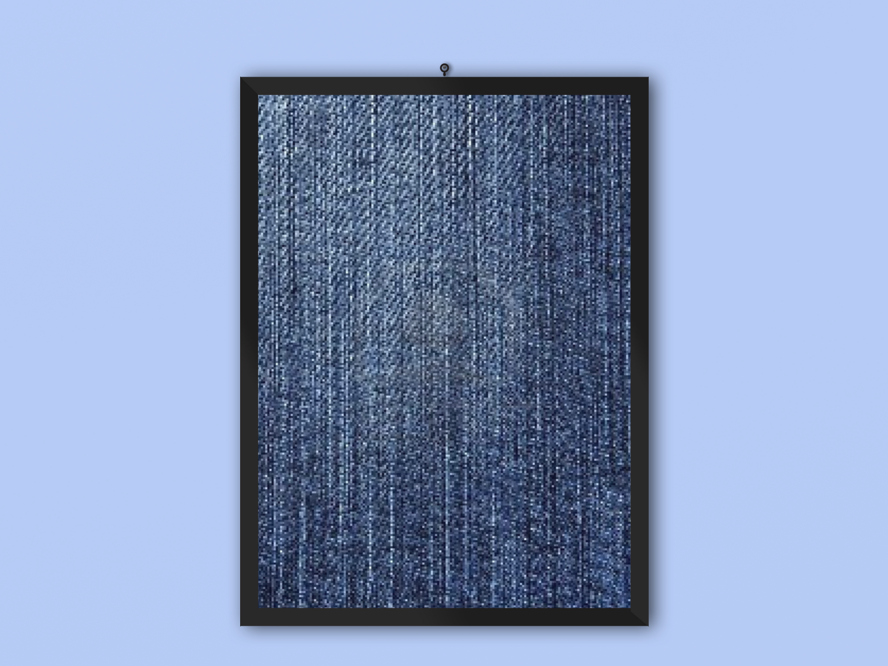 Denim Style Nature Frame