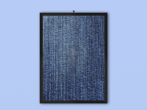 Denim Style Nature Frame