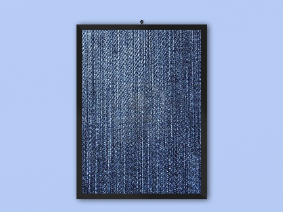 Denim Style Nature Frame