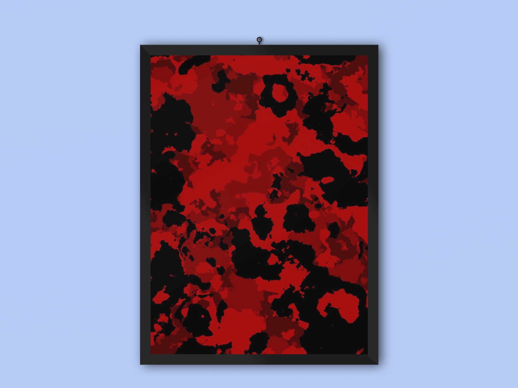 Fire Abstract Design Frame
