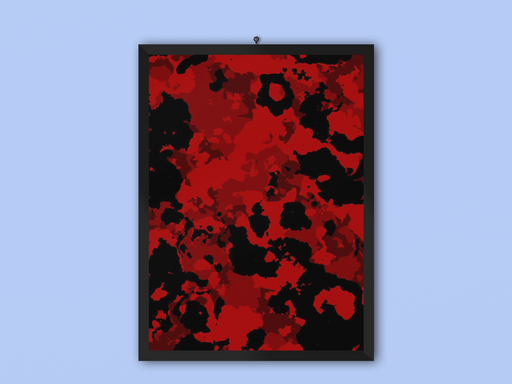 Fire Abstract Design Frame