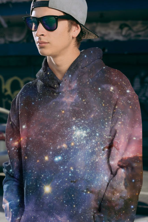 Formed Galaxy Men Sublimation Hoodie