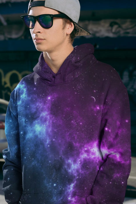 Galaxy Colors Men Sublimation Hoodie