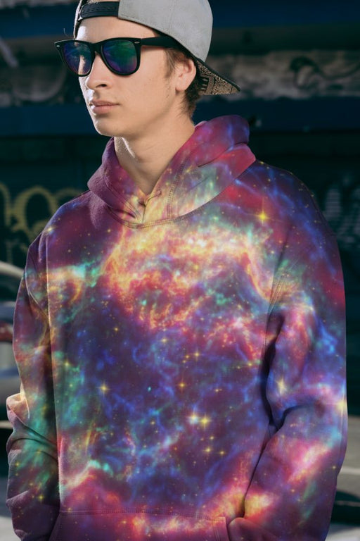 Galaxy Paint Men Sublimation Hoodie