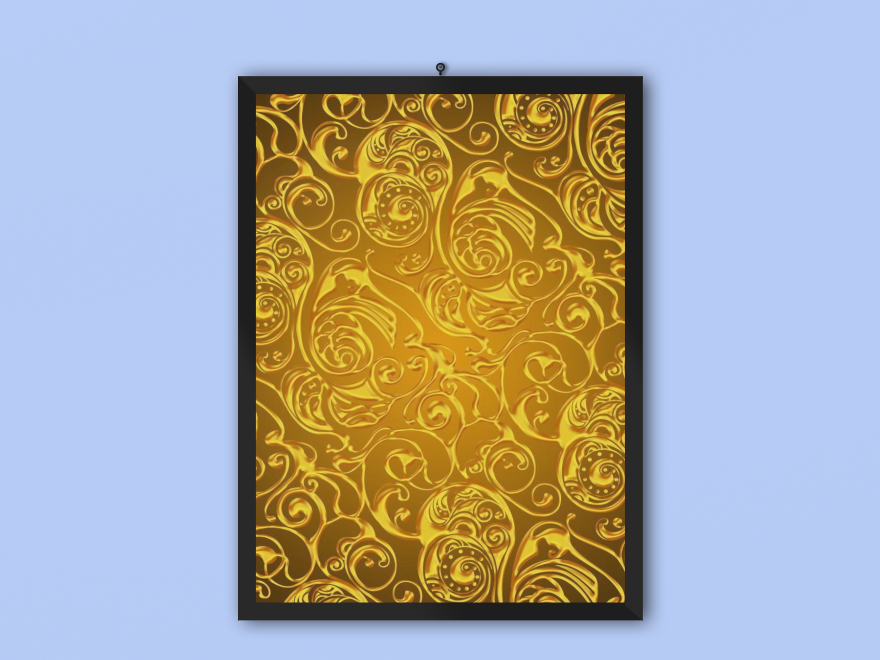 Gold Pattern Frame