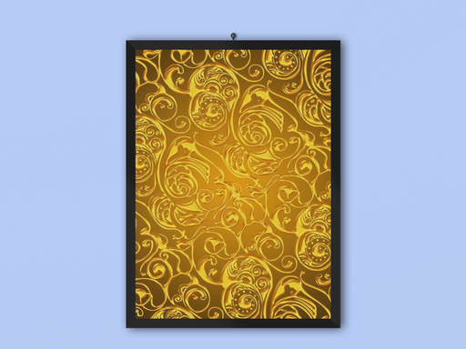 Gold Pattern Frame