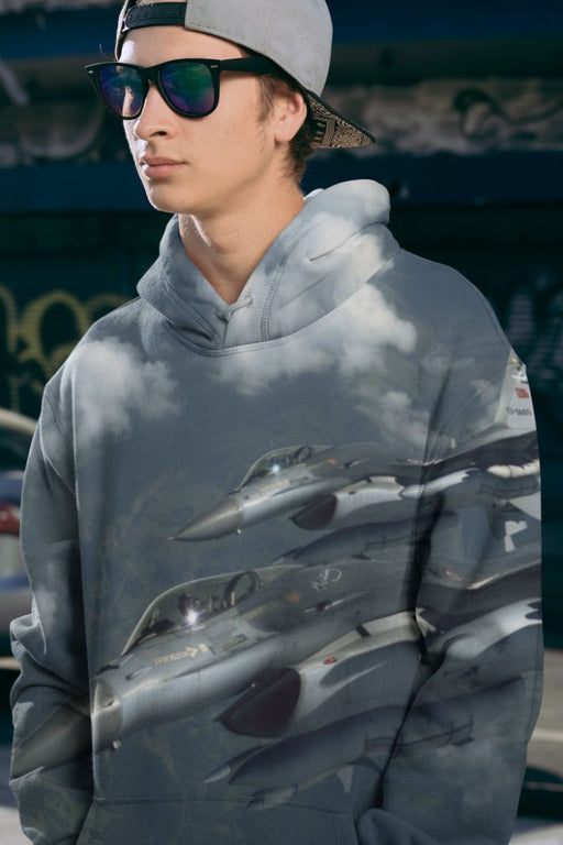 Jet Fighter Men Sublimation Hoodie