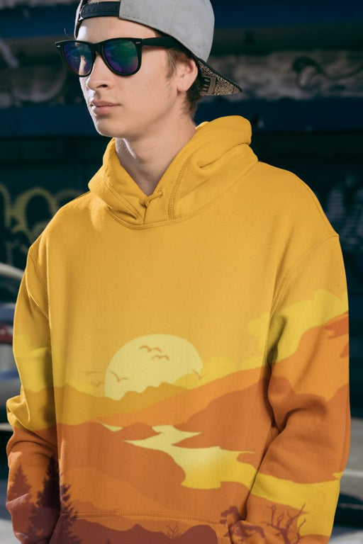 Lidcomo Men Sublimation Hoodie