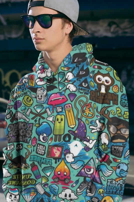 Lurl Men Sublimation Hoodie