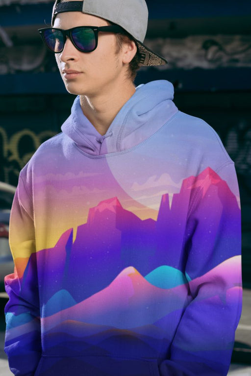 Magical Enviorment (2) Men Sublimation Hoodie