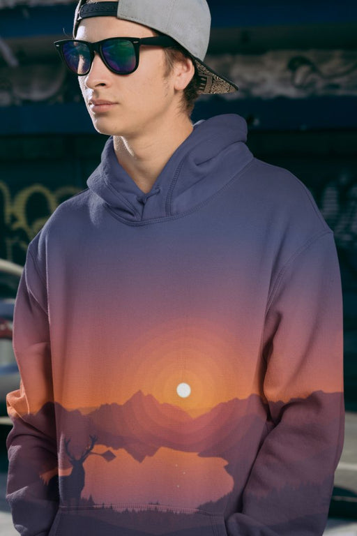 Magical Evening Men Sublimation Hoodie