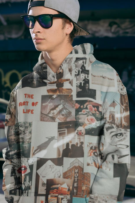 Móngrbúðupr Men Sublimation Hoodie