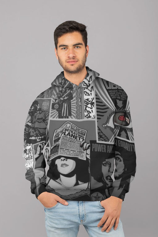 Obey Style Men Sublimation Hoodie