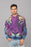 Purple Tiger Men Sublimation Hoodie