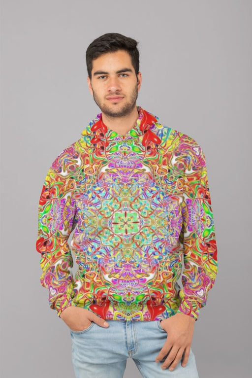 Quatrain Hearts (1) Men Sublimation Hoodie