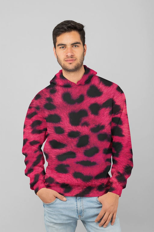 Saktashur Pink Men Sublimation Hoodie