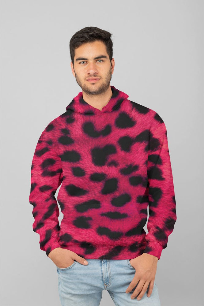 Saktashur Pink Men Sublimation Hoodie