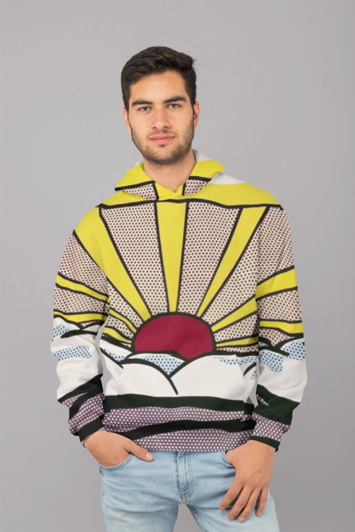 Sky Pop Art Men Sublimation Hoodie