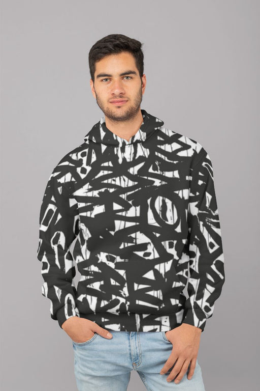 Stay Alert Invert Men Sublimation Hoodie