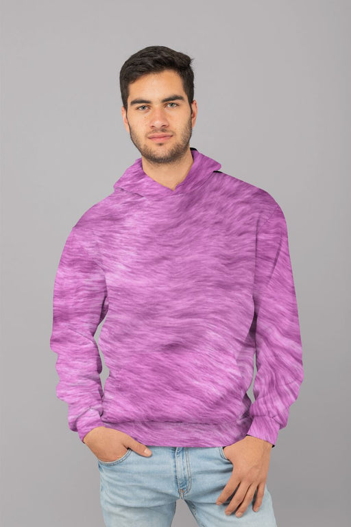 The Clean Purple Men Sublimation Hoodie
