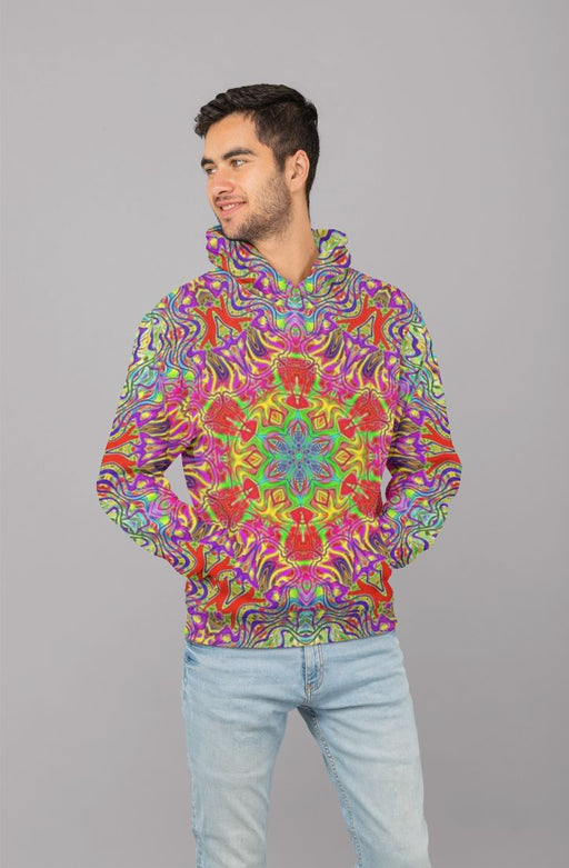Ultraviolet Men Sublimation Hoodie