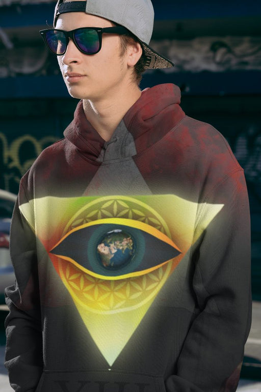 illuminate eye Men Sublimation Hoodie