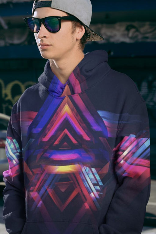 illuminate style Men Sublimation Hoodie