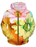 Virgin Teez Sublimation Hoodie Rain & Nature UNISEX ZIP HOODIE