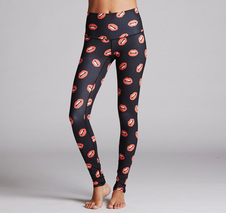 Virgin Teez Leggings Red Lips Legging