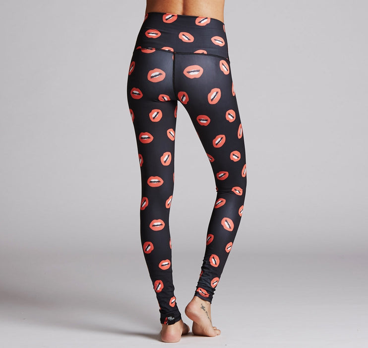 Virgin Teez Leggings Red Lips Legging