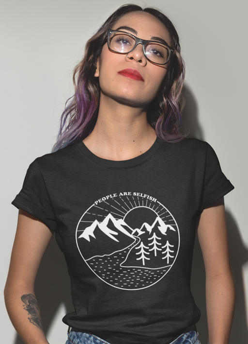 Virgin Teez Women T-Shirt Retro Vintage I Love Summer Women T-shirt