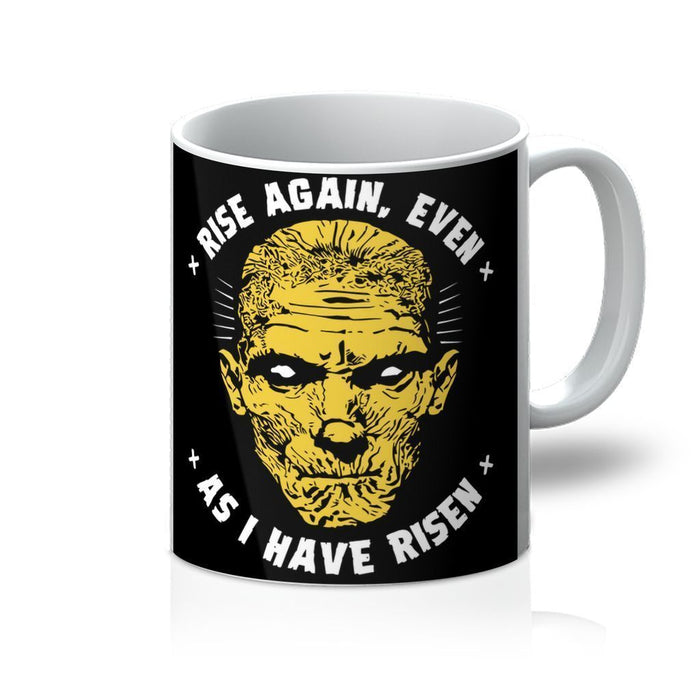 VIRGIN TEEZ Homeware 11oz Rise again, even as i have risen Mug