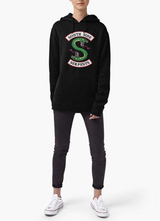 Farhan Ahmed Sweat Shirt Riverdale - South Side Serpents WOMEN HOODIE BLACK