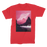 VIRGIN TEEZ Men T-Shirts Red / Male / S Roseate Premium Jersey Men's T-Shirt