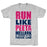GYM FIT T-SHIRT RUN LIKE PEETA MELLARK IS WAITING T-SHIRT