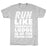 GYM FIT T-SHIRT RUN LIKE VERONICA IS AT THE FINISH LINE T-SHIRT