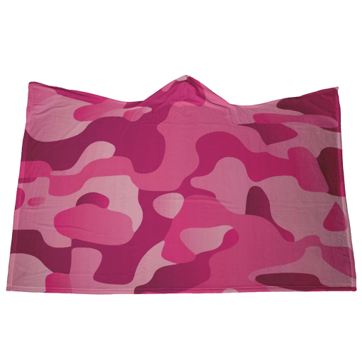 Pink Hooded Blanket