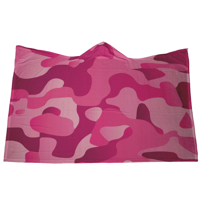 Pink Hooded Blanket