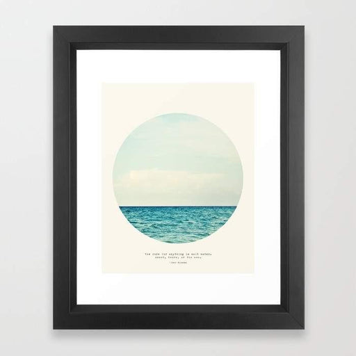 Deny Designs Framed Art Prints Salt Water Cure Frame