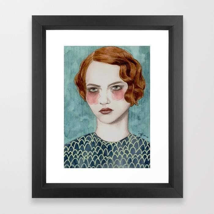 Deny Designs Framed Art Prints Sasha Frame