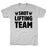 GYM FIT T-SHIRT SHOT LIFTING TEAM GREY T-SHIRT