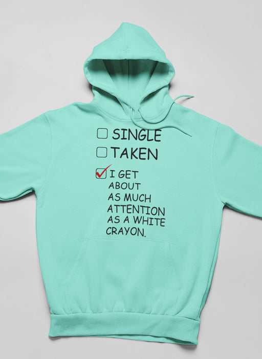 White Crayon Hoodie