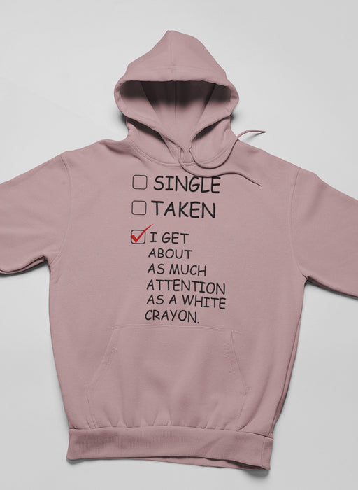 White Crayon Hoodie