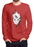 Aneeq Arshad T-shirt SMALL / Red Skull Sketch Full Sleeves T-shirt