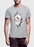 Aneeq Arshad T-shirt SMALL / Gray Skull Sketch Half Sleeves T-shirt