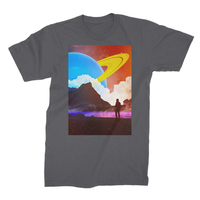 VIRGIN TEEZ Men T-Shirts Dark Grey / Male / S Sky is the Limit Premium Jersey Men's T-Shirt