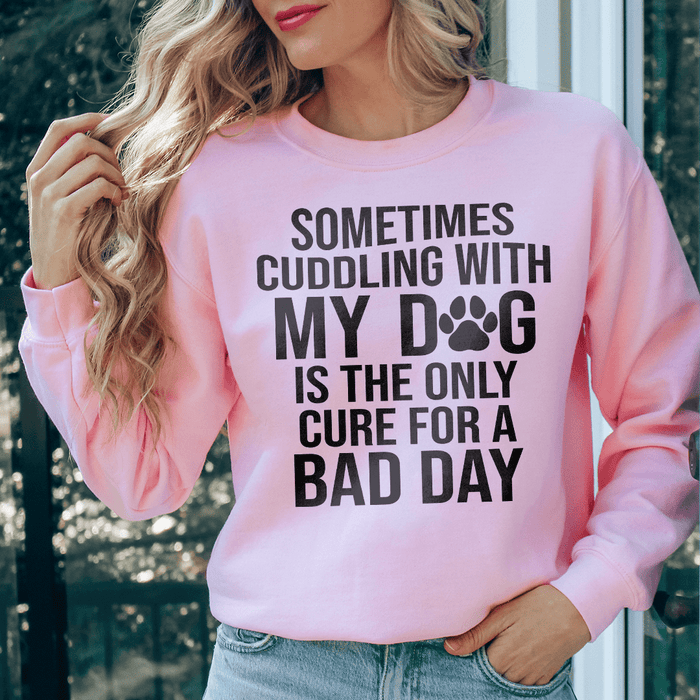 Sometimes Cuddling With My Dog