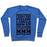 Virgin Teez  Pullover Crewneck Sweatshirt / x-small / Heathered Blue SOMETIMES I HAVE THE FEELING I COULD SIGN UP FOR CARDIO THEN I THINK MMM BETTER NOT CREWNECK SWEATSHIRT